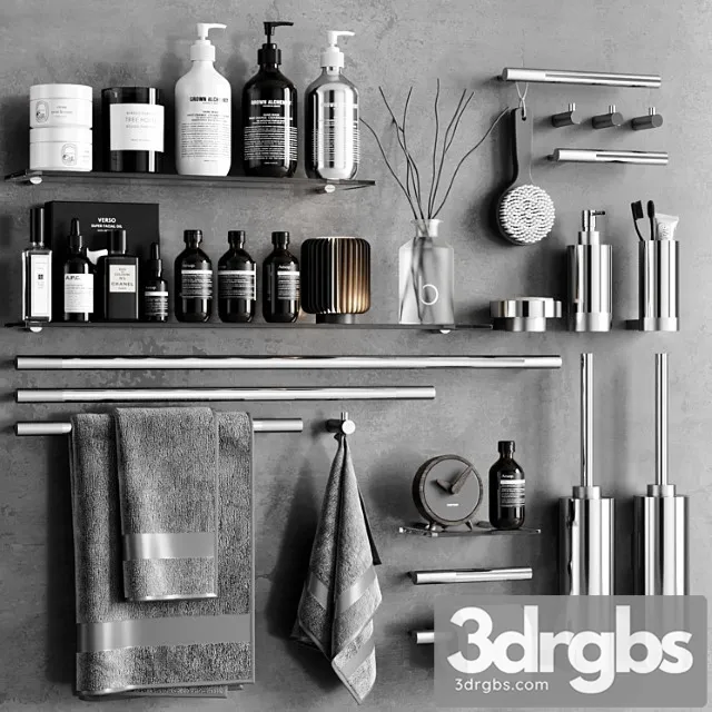 Decor Walther Club Accessories 2 3D Model Download