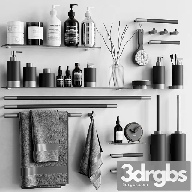 Decor Walther Club Accessories 3D Model Download