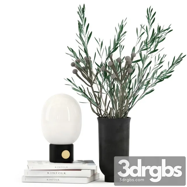 Decor with JWDA Table Lamp 3D Model Download