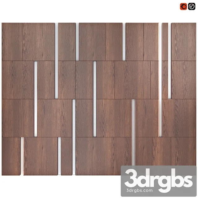 Decor wood panel 33 3D Model Download Decor wood panel 33 3D Model Download