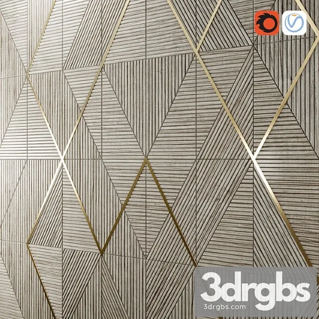 Decor wood panel 3D Model Download Decor wood panel 3D Model Download