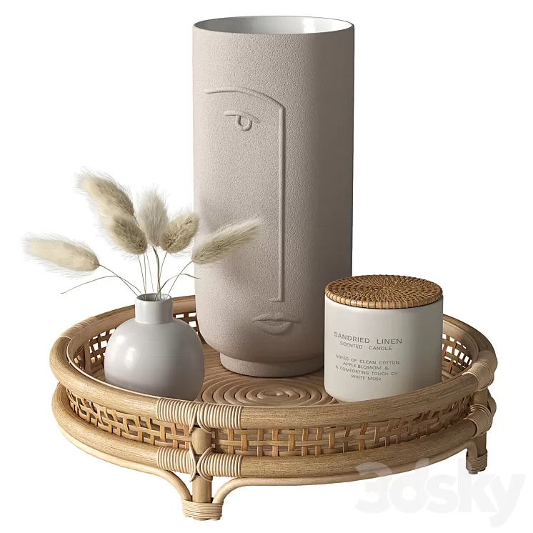 Decoraive set H&M 3D Model