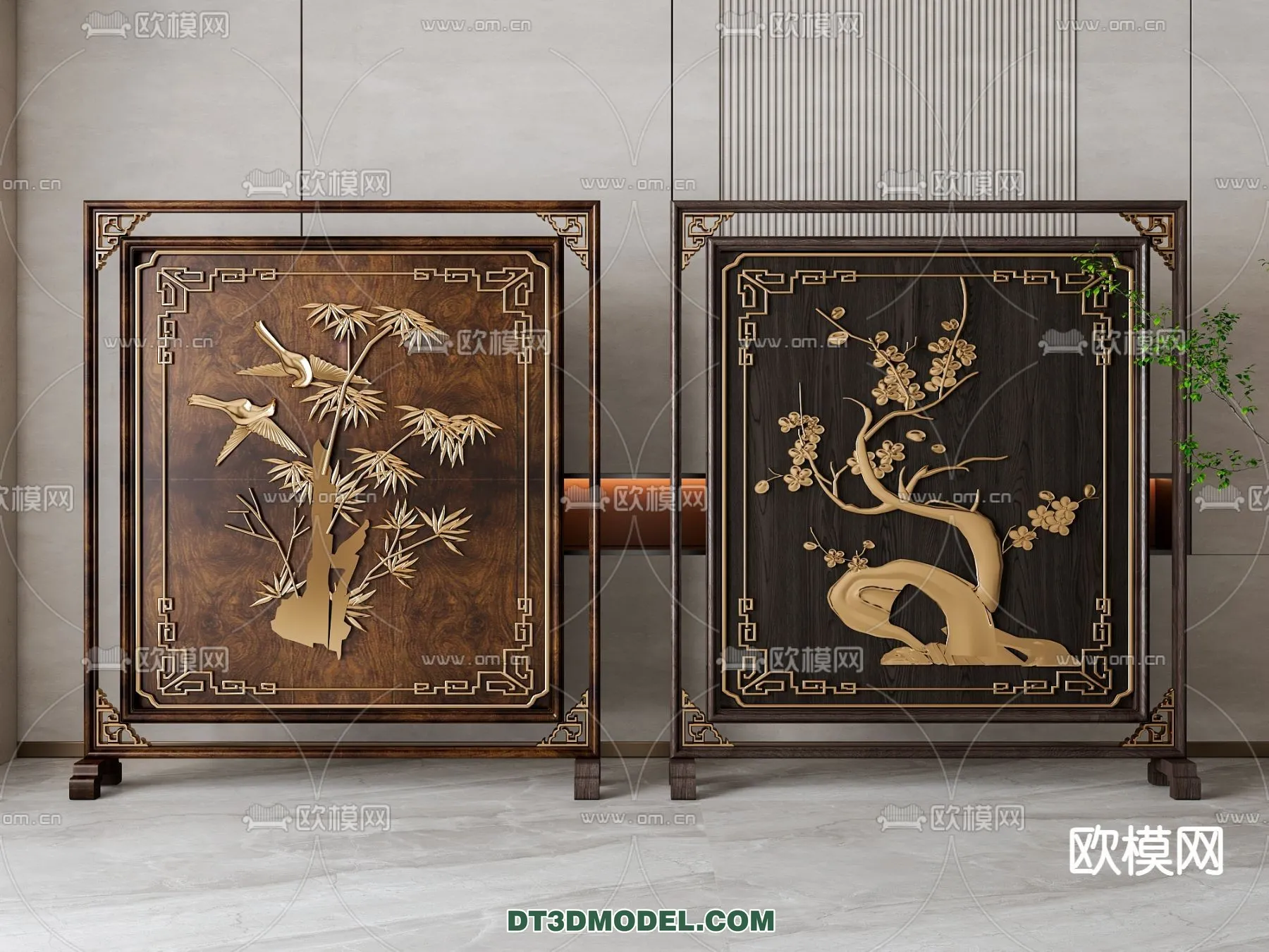 DECORATION – 3D PANEL – 3D Model For Interior Design – 895 DECORATION – 3D PANEL – 3D Model For Interior Design – 895