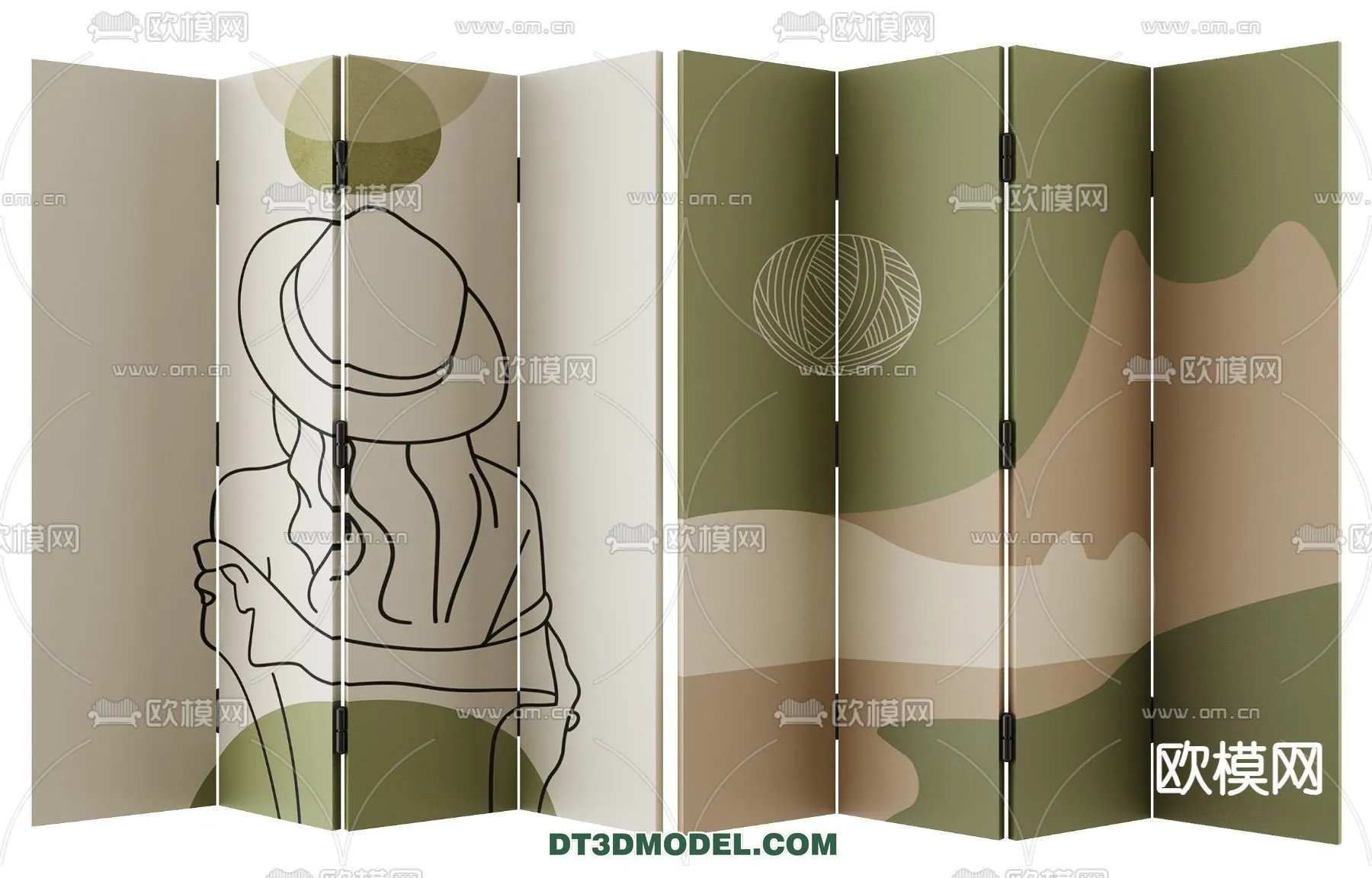 DECORATION – 3D PANEL – 3D Model For Interior Design – 916 DECORATION – 3D PANEL – 3D Model For Interior Design – 916