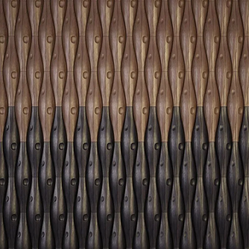 decoration – 3D panel Flow 3D Model