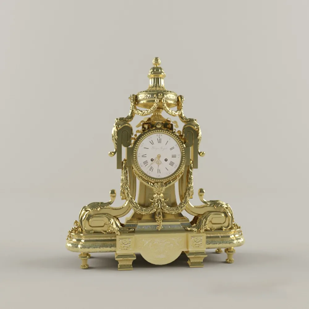 decoration – A table clock 3D Model