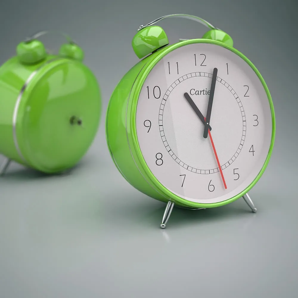 decoration – Alarm clock 01 3D Model