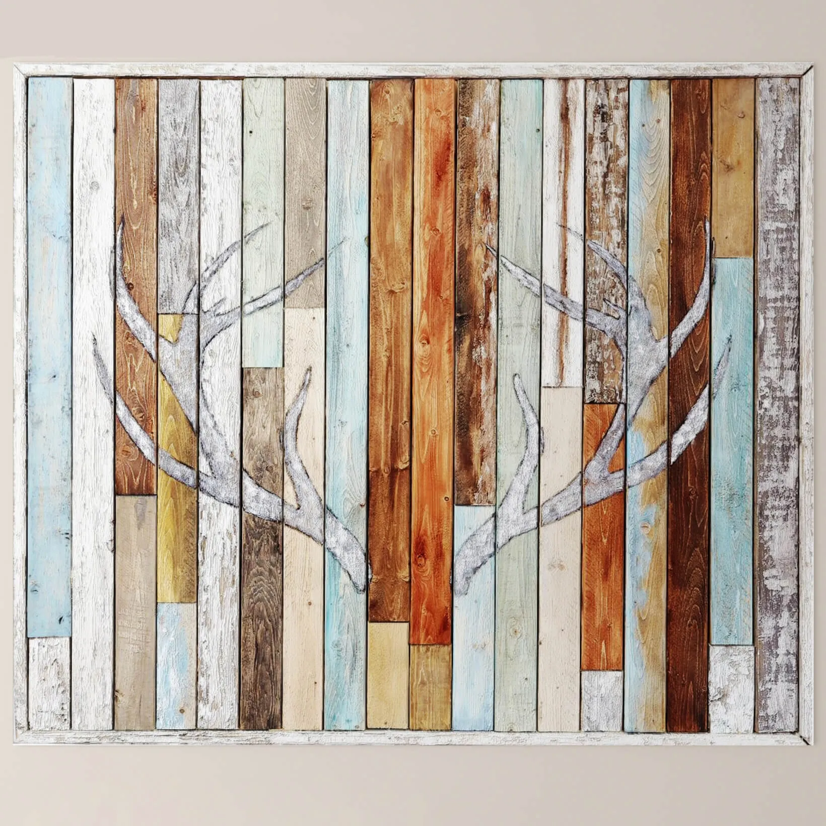 decoration – Antler Silhouette wall panel 3D Model decoration – Antler Silhouette wall panel 3D Model