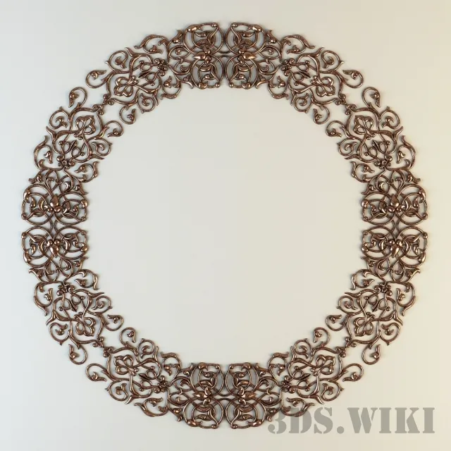 decoration – Arabic Ornament 3D Model decoration – Arabic Ornament 3D Model