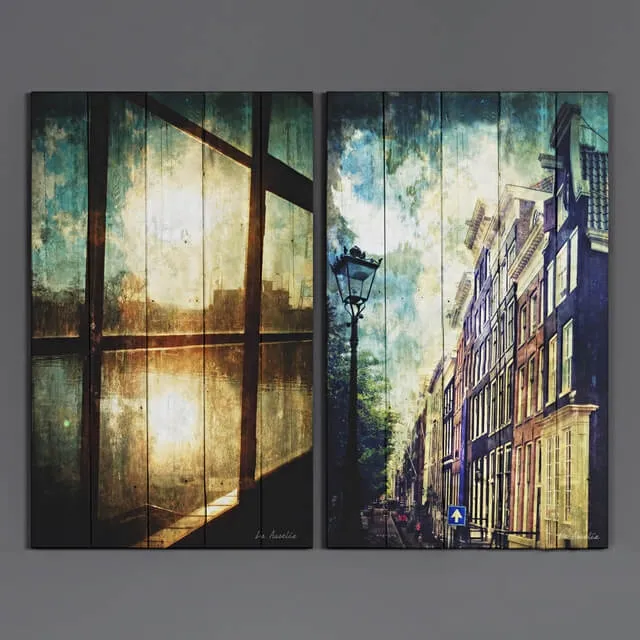 decoration – Art Panels by La Aurelia 3 3D Model