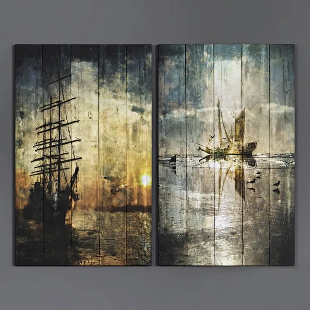 decoration – Art Panels by La Aurelia 4 3D Model