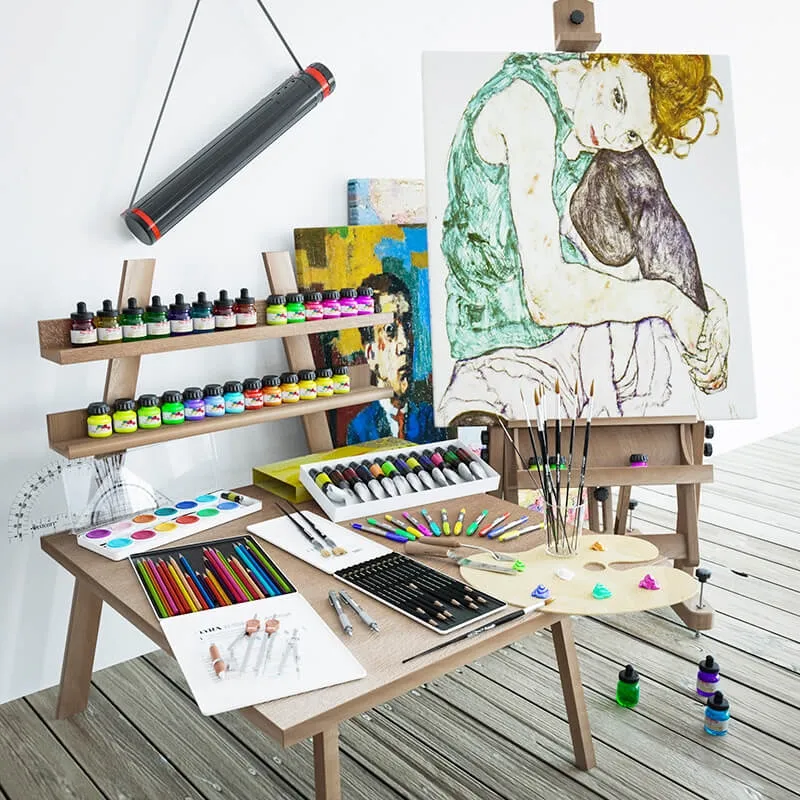 decoration – Art Supplies 3D Model