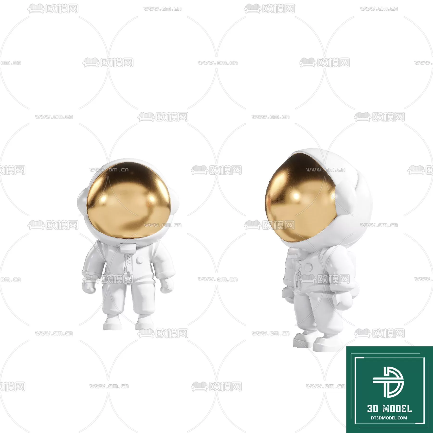 DECORATION – ASTRONAUT 3D MODELS – 009 DECORATION – ASTRONAUT 3D MODELS – 009