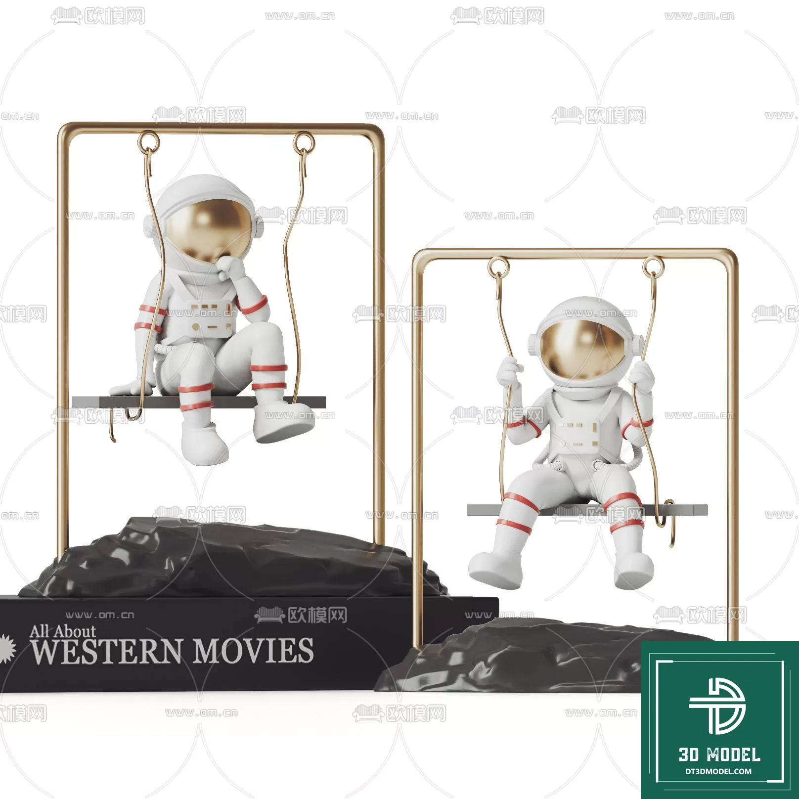 DECORATION – ASTRONAUT 3D MODELS – 014 DECORATION – ASTRONAUT 3D MODELS – 014