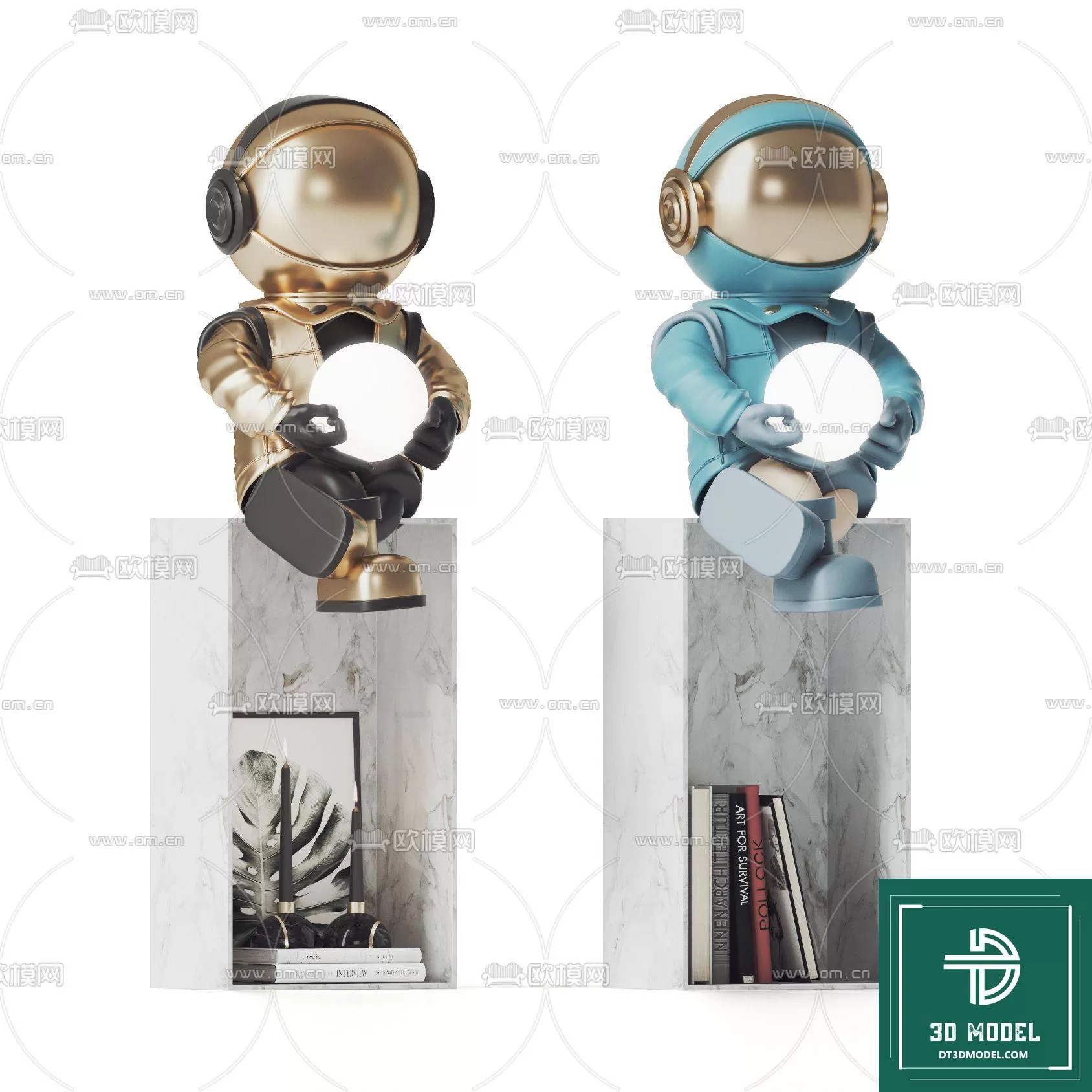 DECORATION – ASTRONAUT 3D MODELS – 016 DECORATION – ASTRONAUT 3D MODELS – 016