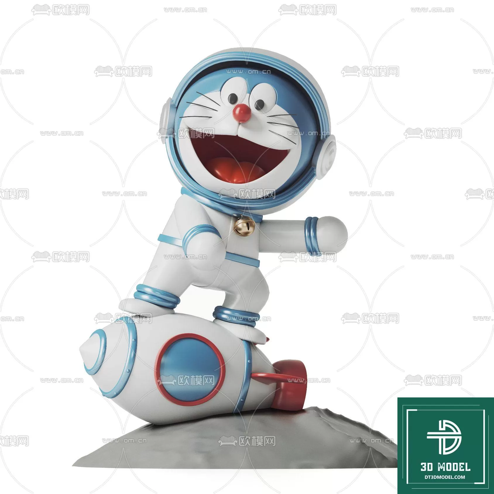 DECORATION – ASTRONAUT 3D MODELS – 035 DECORATION – ASTRONAUT 3D MODELS – 035