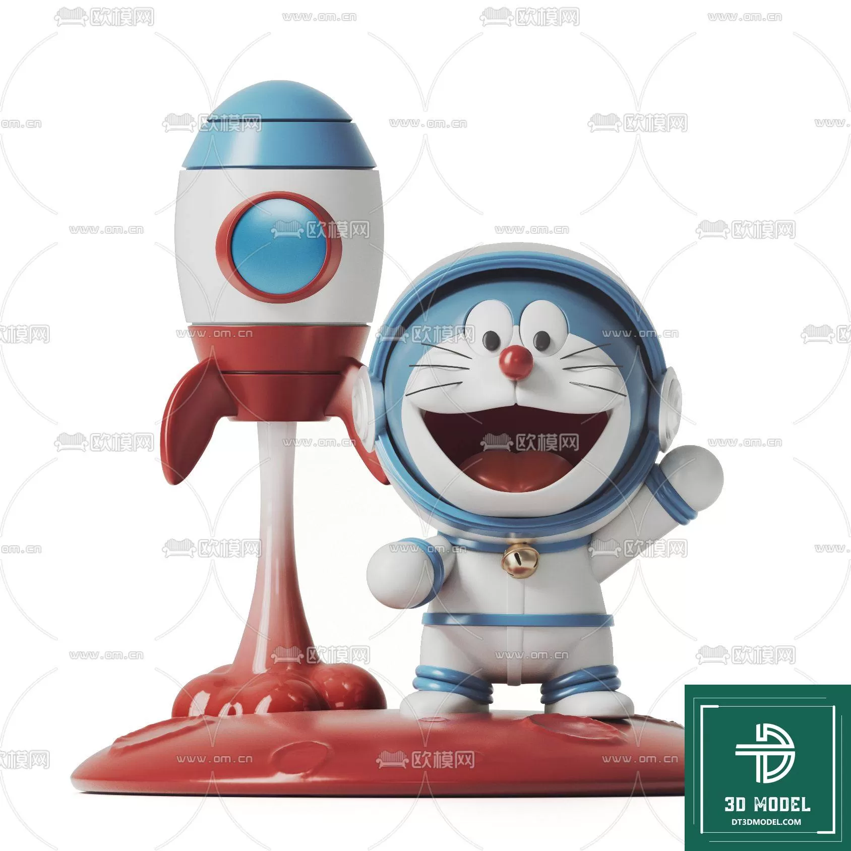 DECORATION – ASTRONAUT 3D MODELS – 038 DECORATION – ASTRONAUT 3D MODELS – 038