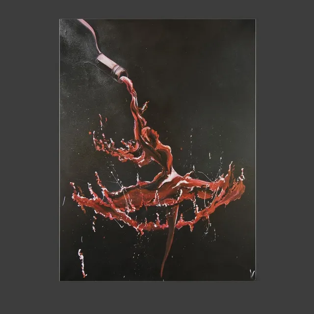 decoration – Author’s painting canvas 4 3D Model