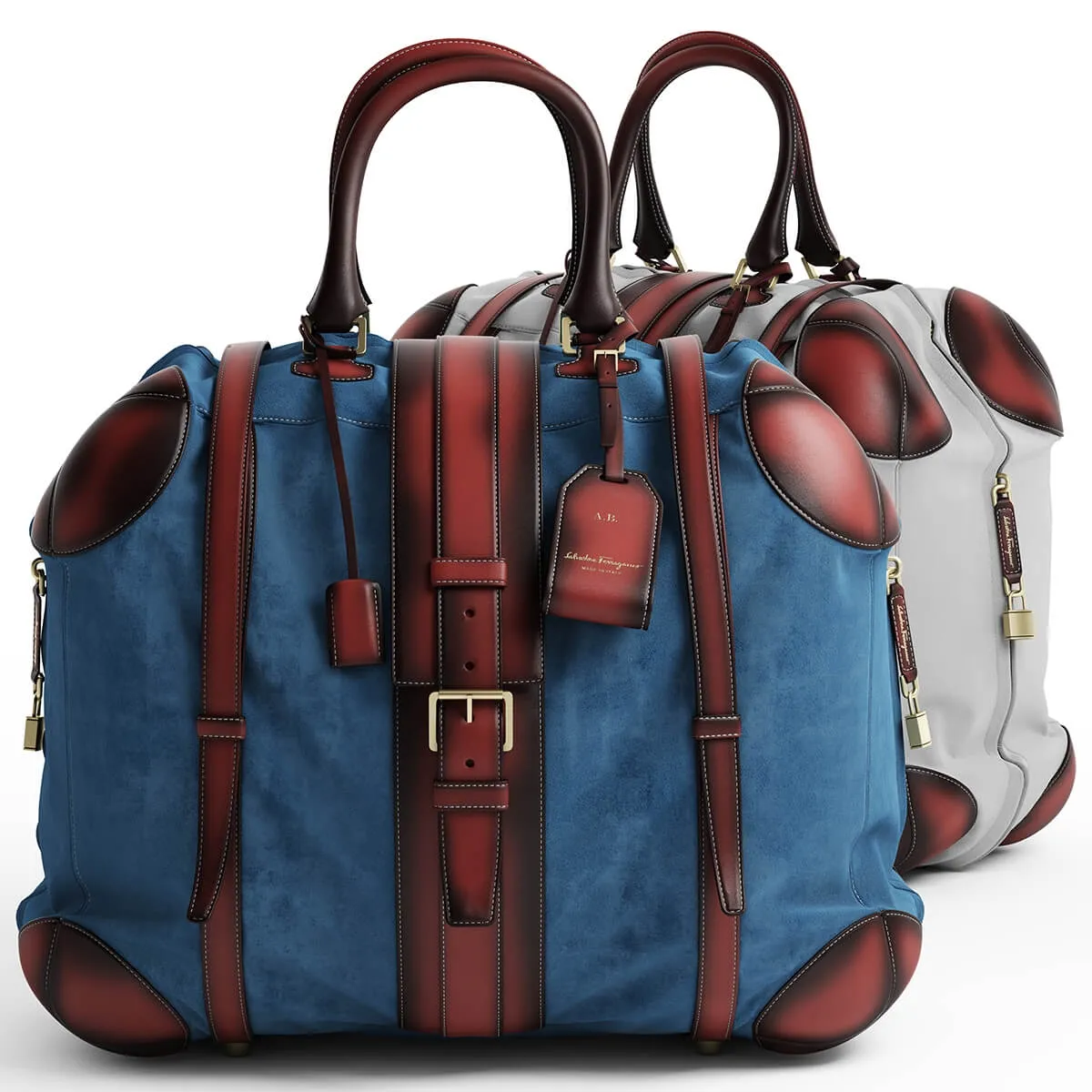 decoration – Bags salvatore ferragamo 3D Model