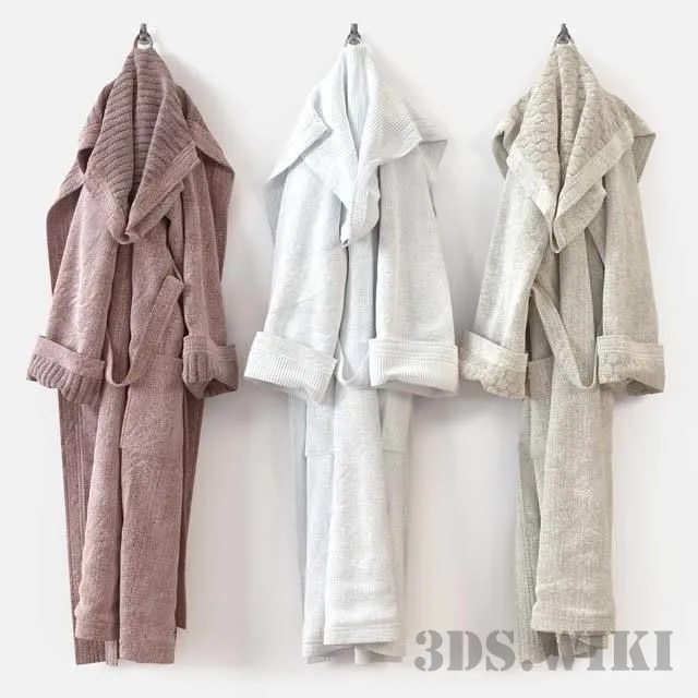 decoration – Bath robe 3D Model