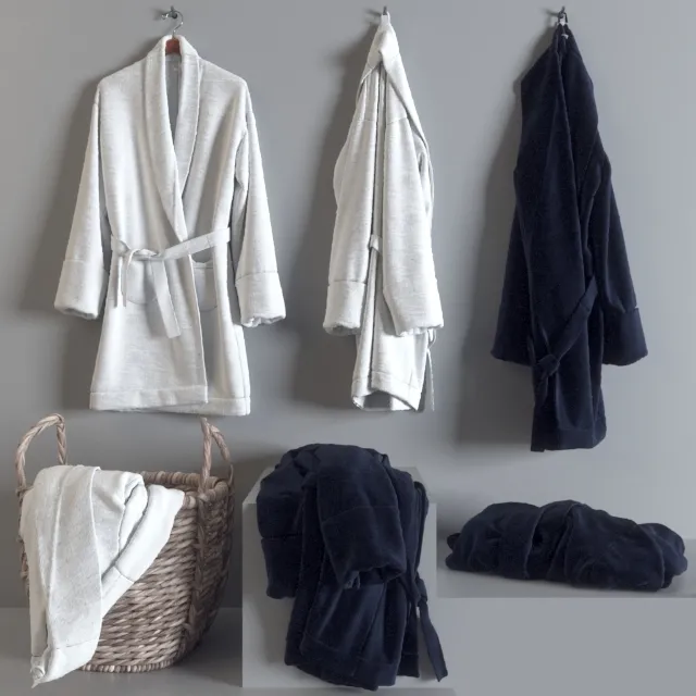 decoration – Bathrobe 3D Model