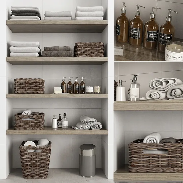 decoration – Bathroom Decor 3D Model