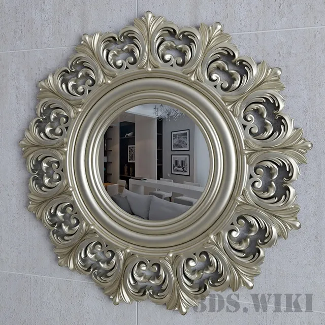 decoration – Bathroom wall mirror 3D Model