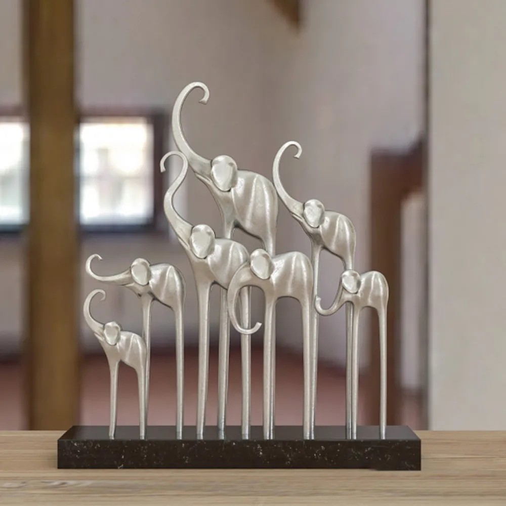 decoration – Beautiful Decorative Elephants 3D Model