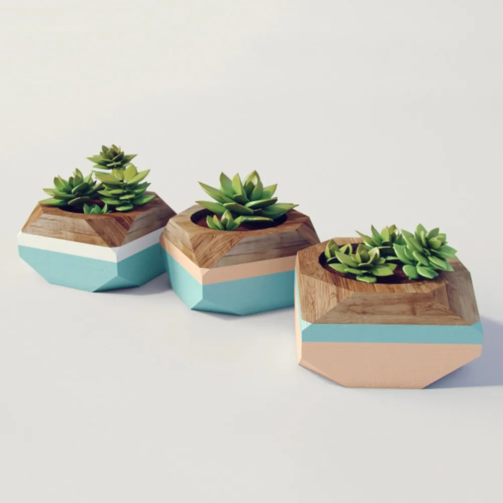 decoration – Beautiful flower- plant 3D Model