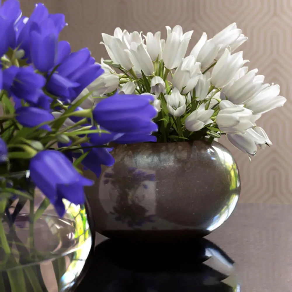 decoration – Beautiful flowers 3D Model