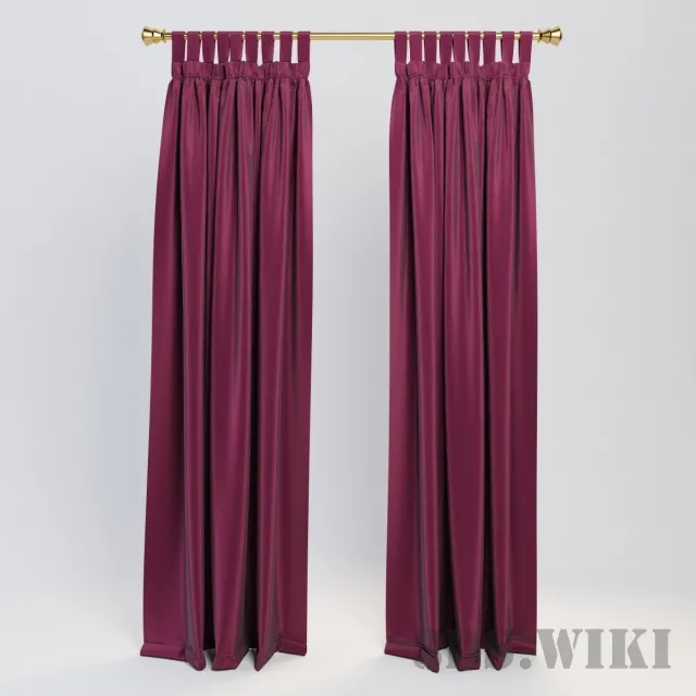 decoration – Beautiful Modern Fancy Curtain 3D Model decoration – Beautiful Modern Fancy Curtain 3D Model