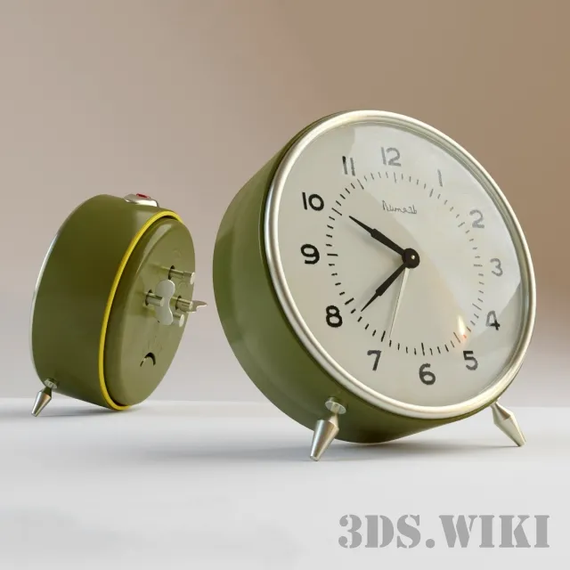 decoration – Beautiful table clock Vityaz 3D Model decoration – Beautiful table clock Vityaz 3D Model