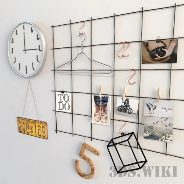 decoration – Beautiful wall decorations 3D Model