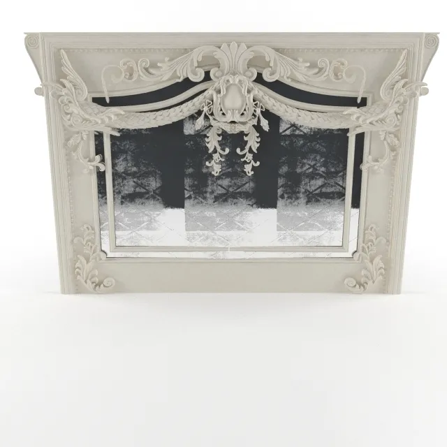 decoration – Bed head 2 3D Model