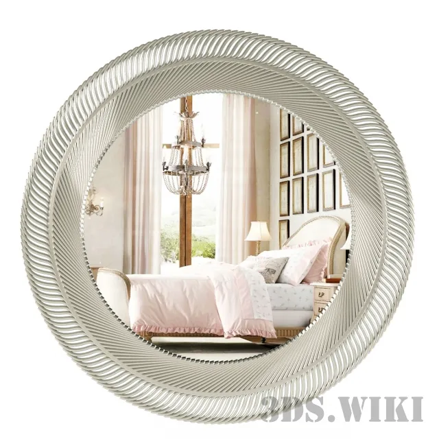decoration – Bedroom wall mirror 3D Model
