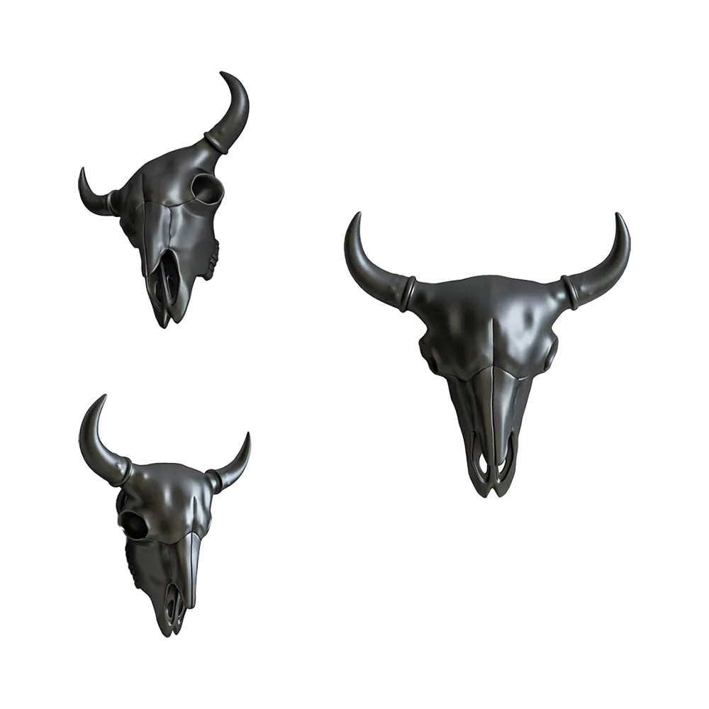 decoration – Bison skull 3D Model decoration – Bison skull 3D Model