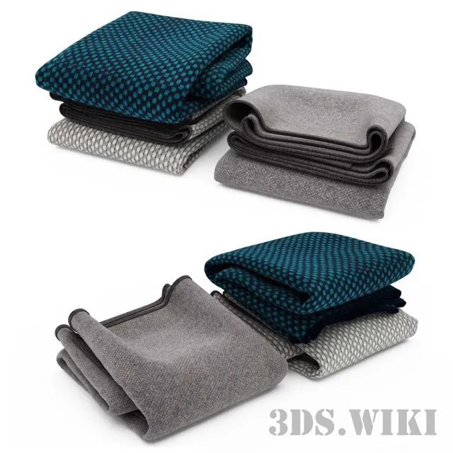 decoration – Blanket Collection 3D Model