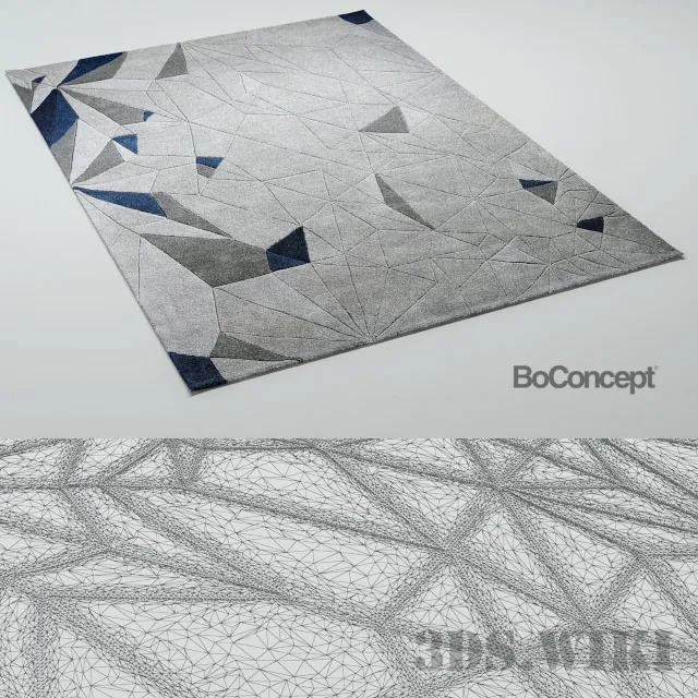 decoration – BoConcept LION carpet 3D Model