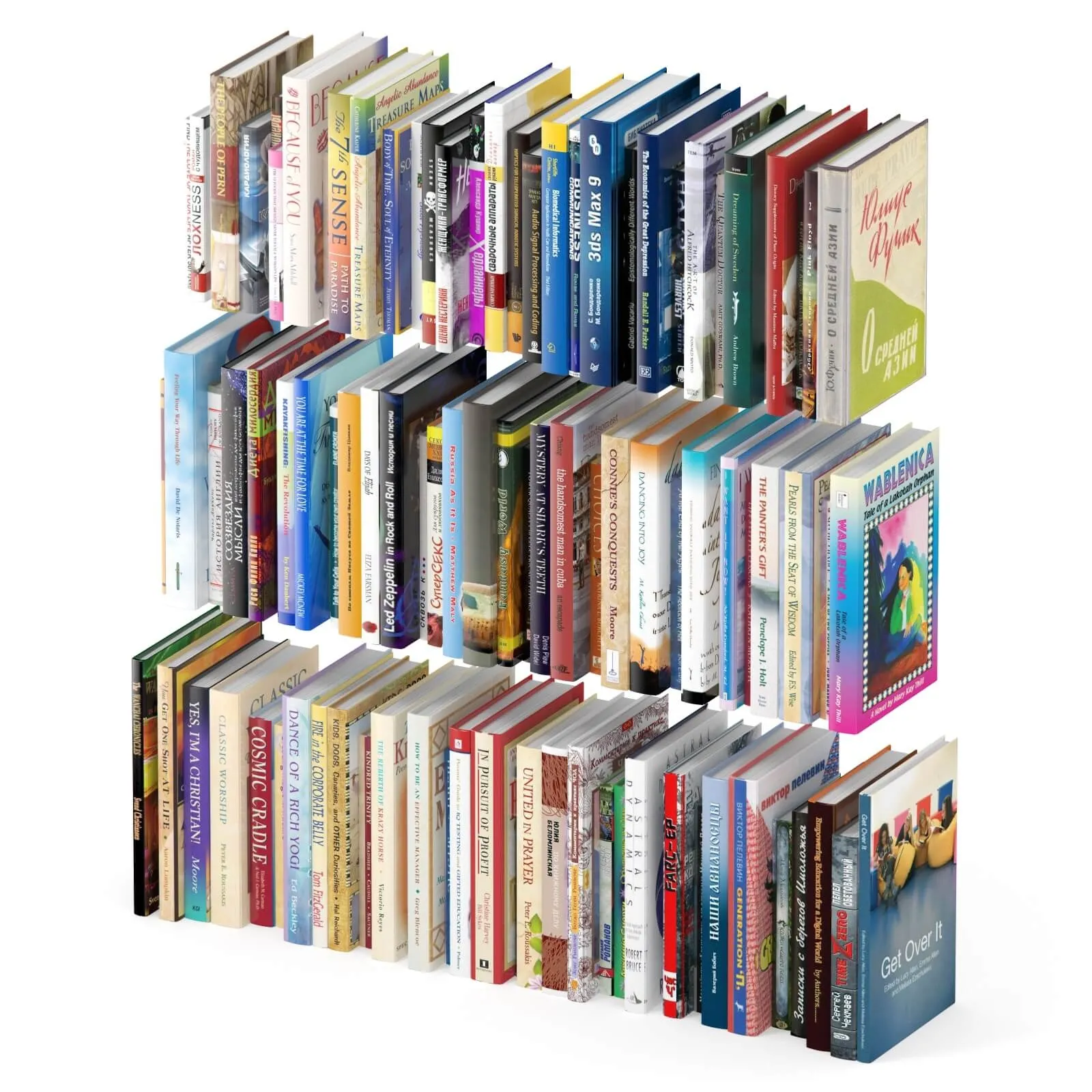 decoration – Books 100pcs 3D Model