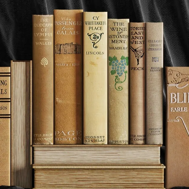 decoration – Books #2 3D Model