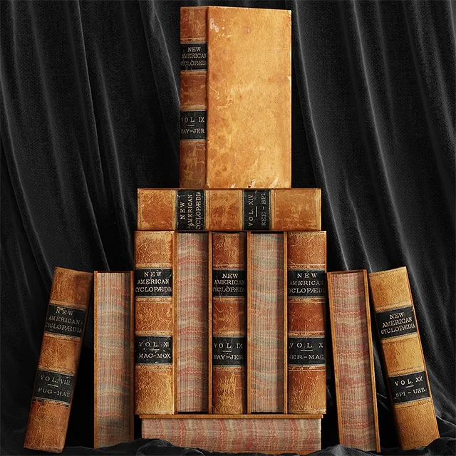 decoration – Books #4 3D Model