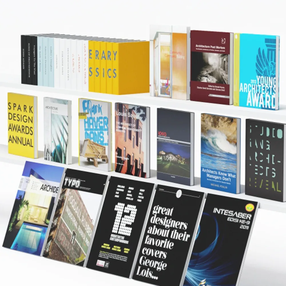 decoration – Books and magazines 3D Model decoration – Books and magazines 3D Model