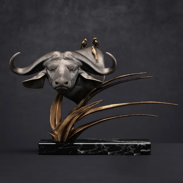 decoration – Buffalo sculpture 3D Model decoration – Buffalo sculpture 3D Model