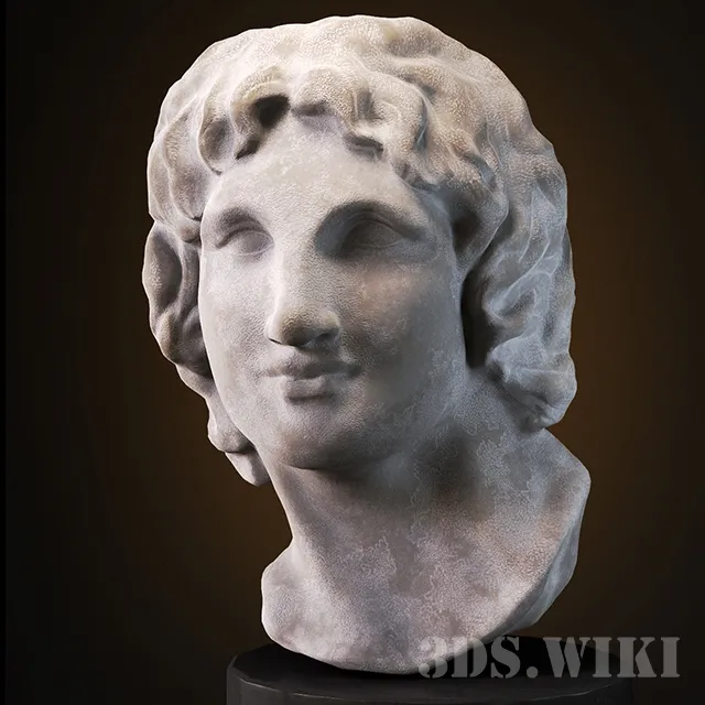 decoration – Bust of Alexander the Great 3D Model decoration – Bust of Alexander the Great 3D Model