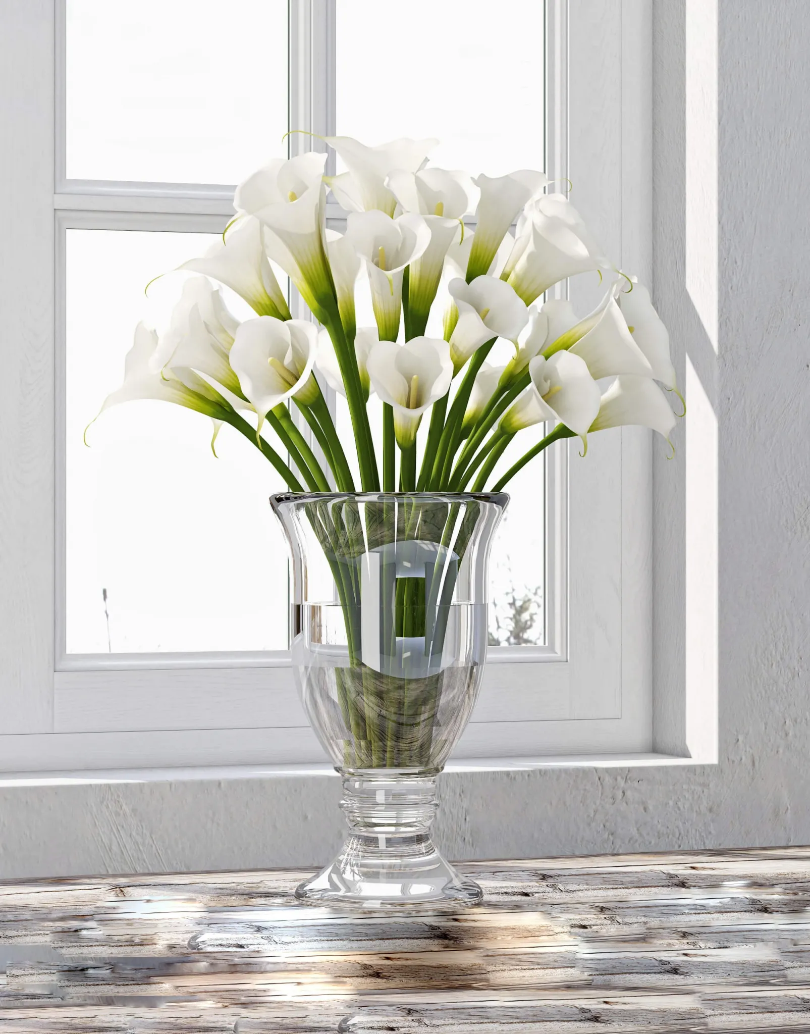 decoration – Calla Lily 01 3D Model
