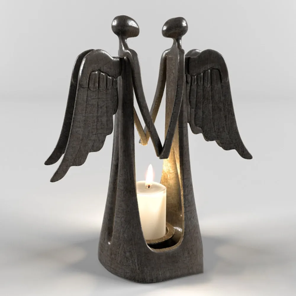 decoration – Candlestick statue 3D Model