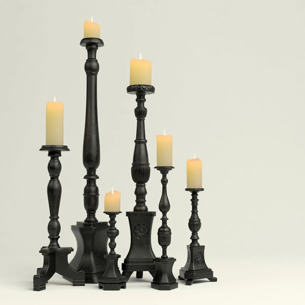 decoration – Candlesticks 05 3D Model decoration – Candlesticks 05 3D Model
