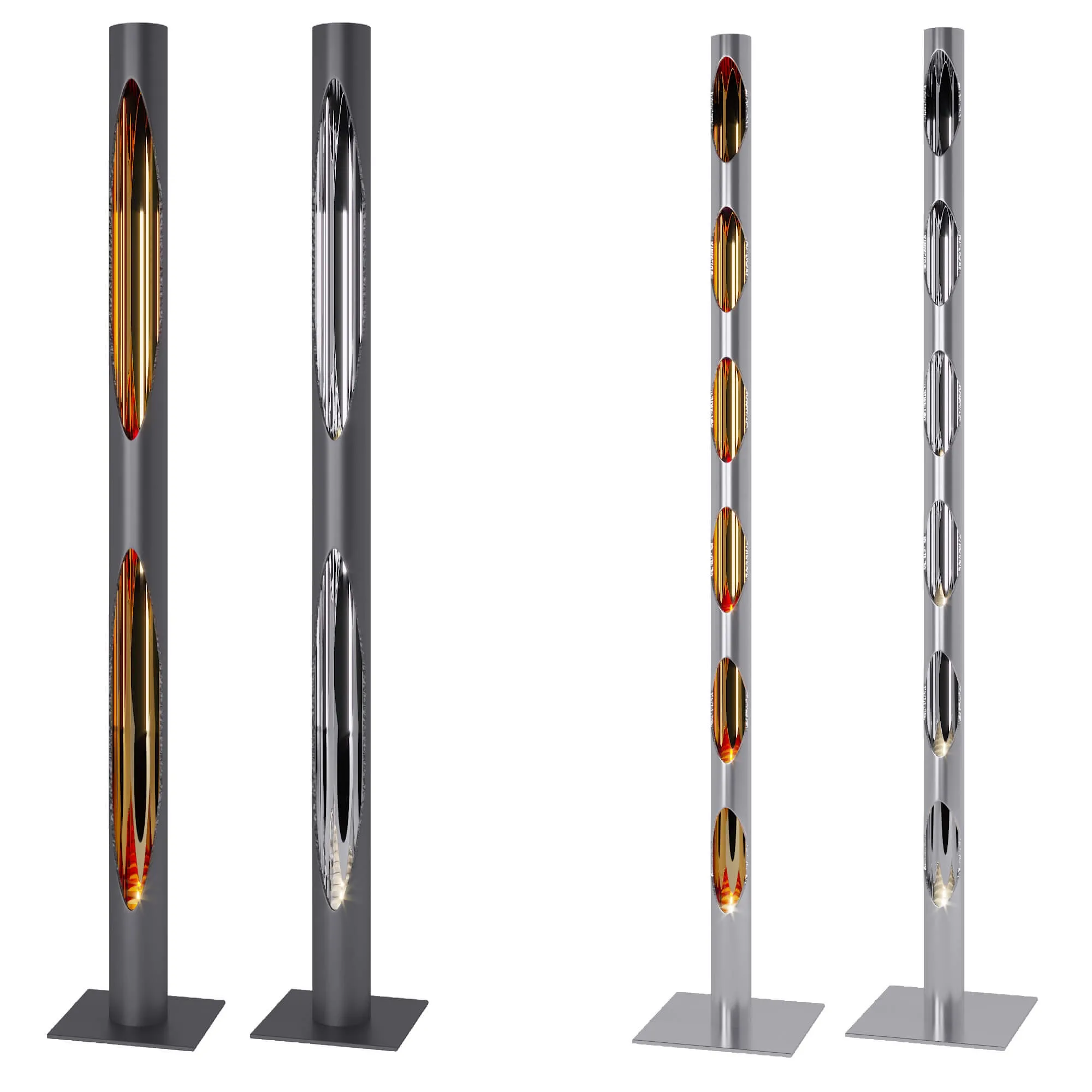 decoration – Candlesticks candlelight 3D Model decoration – Candlesticks candlelight 3D Model