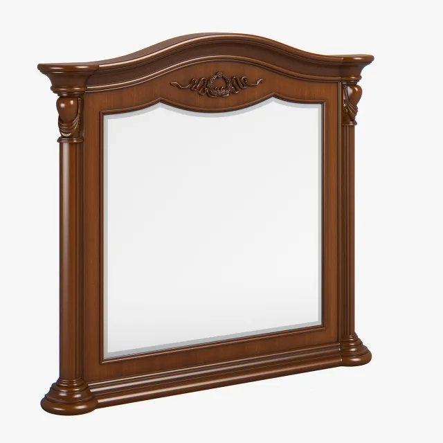decoration – Carpenter dresser mirror B 1046x110x967 3D Model