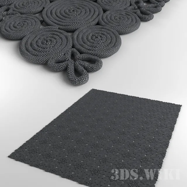 decoration – Carpet SPIN By Paola Lenti 3D Model decoration – Carpet SPIN By Paola Lenti 3D Model